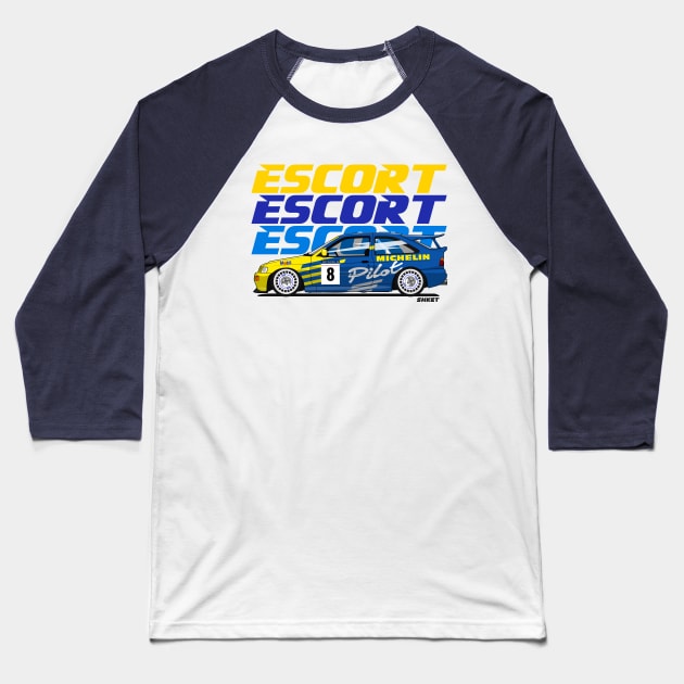 ESCORT RALLYE Baseball T-Shirt by shketdesign